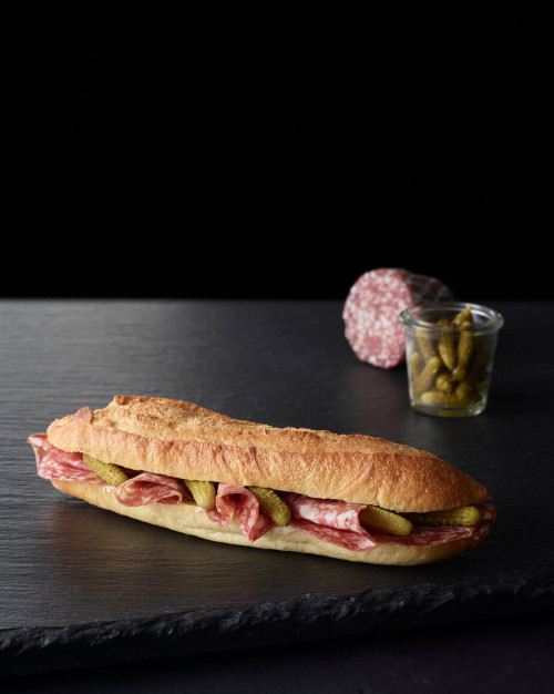 Le sandwich savoureux 