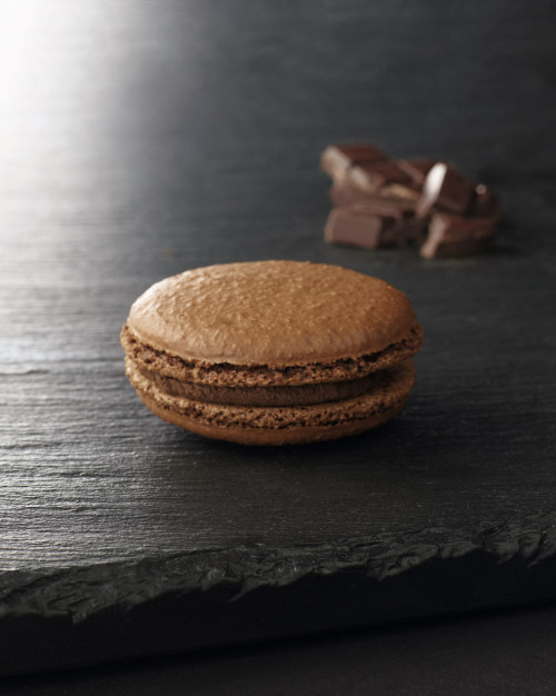 Le macaron chocolat 