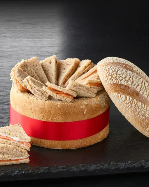 Le pain surprise saumon